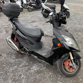 ☆支払い総額 8.0万円☆ KYMCO レーシングキング180FI リアボックス
