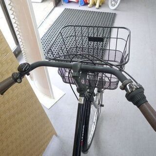 26インチ ６段変速 自転車 カゴ 荷台 カギ ライト 黒 ブラック ママチャリ ELEANOR/エリノア 札幌市手稲区 26インチ 6段変速 自転車 カゴ 荷台 カギ ライト 黒 ブラック