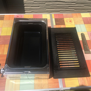 【お取引中】お庭で焼肉仕様にしました　高級焼肉器　バーベキュー　LPガス　プロパンガス　焼肉　コンロ