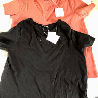 【ネット決済・配送可】ZARA Tシャツ　タグ付き未使用品