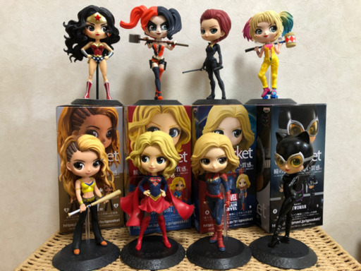 Qposket Wb Marvel等 フィギュア8体セット やまもと 美濃松山のおもちゃの中古あげます 譲ります ジモティーで不用品の処分