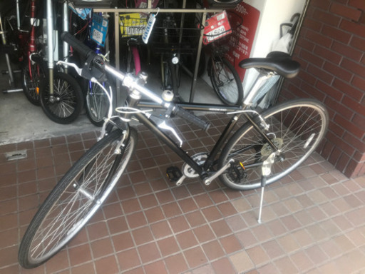 700c 軽量アルミフレーム　7speed　ブラック