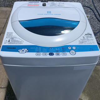 ☆TOSHIBA 洗濯機　5㎏　動作ＯＫ‼︎☆ お取引中