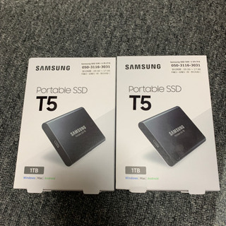 Samsung 外付けSSD T5 1TB USB3.1 Gen2対応