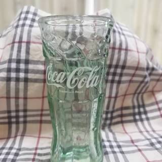 食器 コカ・コーラの瓶で作ったコップ キャンプ用・花瓶など☆