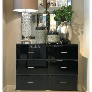 元値15万輸入3ドロワーガラスチェスト 元値15万輸入3ドロワーガラスチェスト