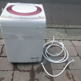 □配達可□SHARP シャープ 7kg 全自動電気洗濯機 ES-KS70K-P 2011