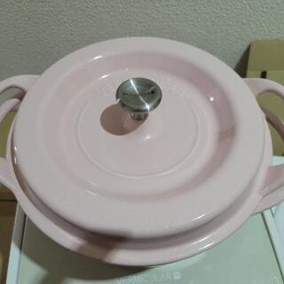 無水鍋☆VERMICULAR オーブンポットラウンド#22 パールピンク☆レシピ