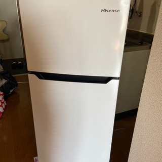 2018年製Hisense2ドア冷蔵庫美品