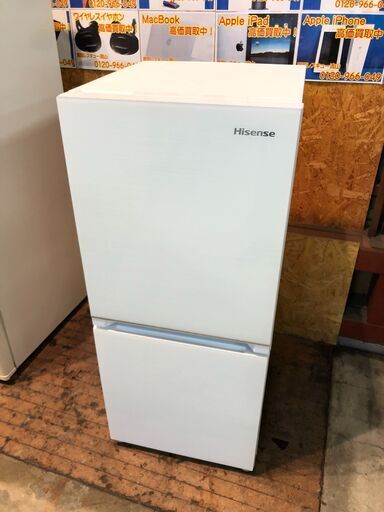 【動作保証60日間あり】Hisense 2019年 HR-G13B 134L 2ドア冷凍冷蔵庫 ガラスドア【管理KRR291】