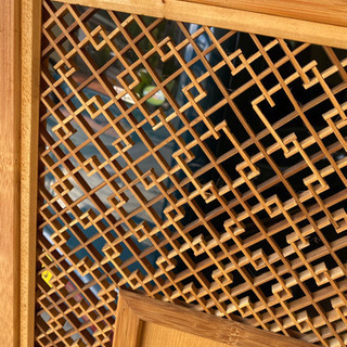 竹のついたて（屏風） 台湾製