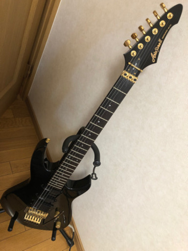 Aria ProⅡ アリアプロツー VA-350 エレキギター 黒 ブラック