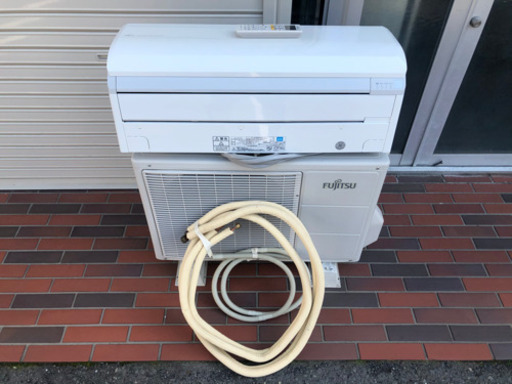 美品■富士通 エアコン FUJITSU (4.0kW)室内機 室外機 動作確認済み リモコン付き