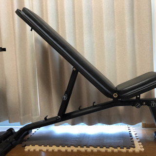 アジャスタブルダンベル、ベンチ、フィットネスバイク