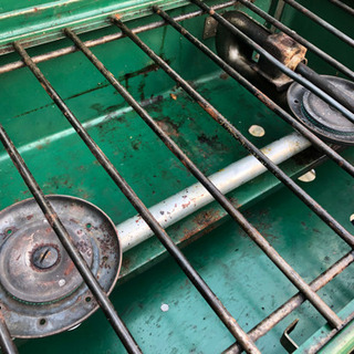 希少 足付き コールマン ヴィンテージ ツーバーナー キャンプ