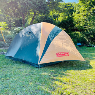 売り切れました?コールマン coleman 4-6人用テント＋タープセット 