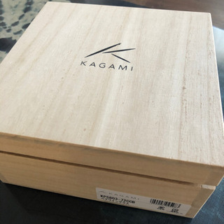 カガミクリスタル　ロイヤルブルー　ペアワイングラス