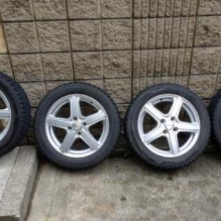 スタッドレス付きアルミホイール　165/60R15 +43 PCD10