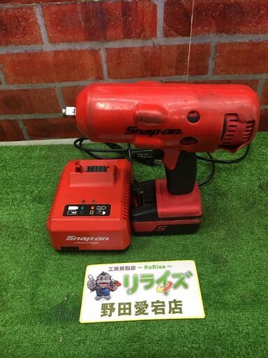 Snap-on スナップオン CTJ8850 コードレスインパクトレンチ【リライズ野田愛宕店】【店頭取引限定】【中古】【管理番号：IT6RZRD0LWU2】