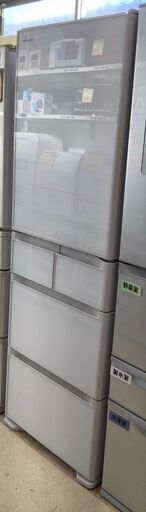 HITACHI/日立 5ドア冷蔵庫 401L R-S40N 2020年製 ホワイト【ユーズドユーズ名古屋天白店】 J807