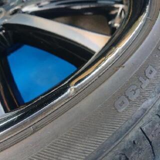 値下げ最終 235/35R19  8J-45  ブラックフリート 4本 ホイール 