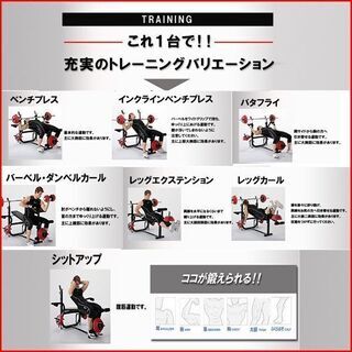 状態良好 FIGHTING ROAD/ファイティングロード キング of ベンチ+セーフティーラック＋プレート65Kg+バーベルシャフト 1本+ダンベルシャフト 2本 手渡し希望/自社配送可能（配送エリアについてお問い合わせください