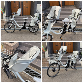 買って満足❣️ かなり綺麗な自転車❣️ビッケ モブ dd 両輪駆動　3人乗り