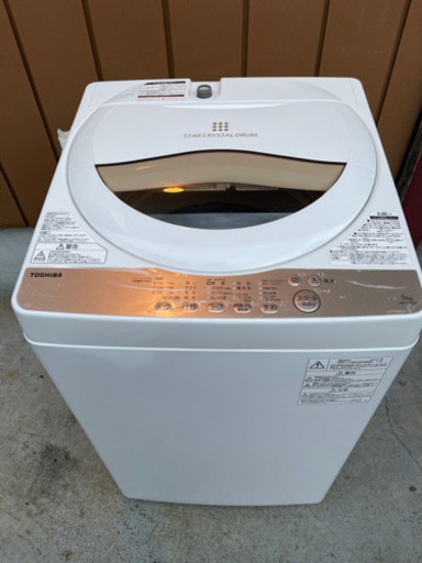 東芝　2020年　5kg 洗濯機