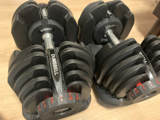 可変式ダンベル　40kg×2