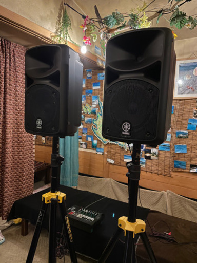 ポータブルPAシステム STAGEPAS 400i スタンドセット YAMAHA ヤマハの 