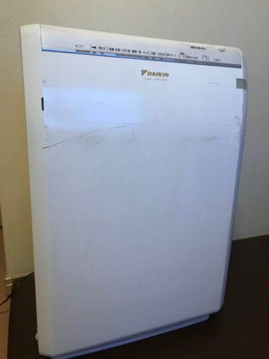 取引済 DAIKIN -Flash streamer- 空気清浄機（ACM75H-W）
