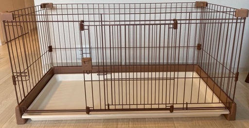 リッチェル お掃除簡単サークル 120-60 ブラウン