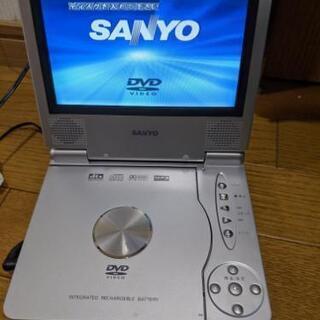 【受付終了】SANYO　DVDプレーヤー　DVD-HP62