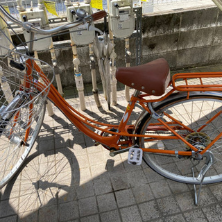 【ネット決済・配送可】26インチ自転車