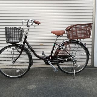 チャイルドシート取付可 BS製 24インチ軽快車