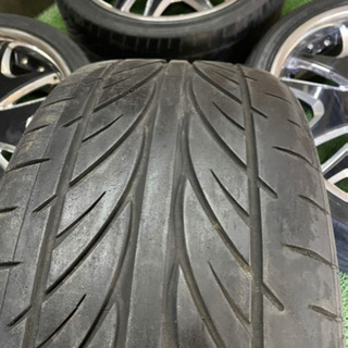 No.333 クラブリネア 19×8J +40 5H -114.3 日本製 245/35ZR19 4本セット 日本製 プリウスα等に