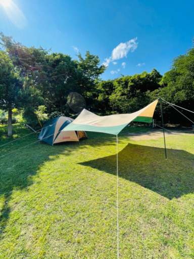 売り切れました   coleman  4-6人用テント＋タープセット②