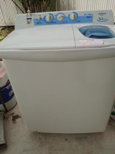 HITACHI  二槽式洗濯機　2015年製  5.0kg