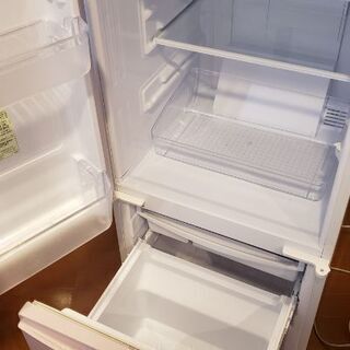 SHARP 2ドア 冷蔵庫 137L SJ14E3-KP 2016年 ピンク