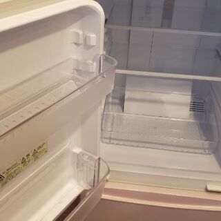 SHARP 2ドア 冷蔵庫 137L SJ14E3-KP 2016年 ピンク