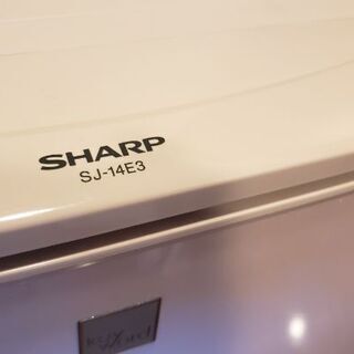 SHARP 2ドア 冷蔵庫 137L SJ14E3-KP 2016年 ピンク