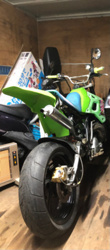 カワサキ KDX250SR モタードカスタム 途中 実働 書類有り