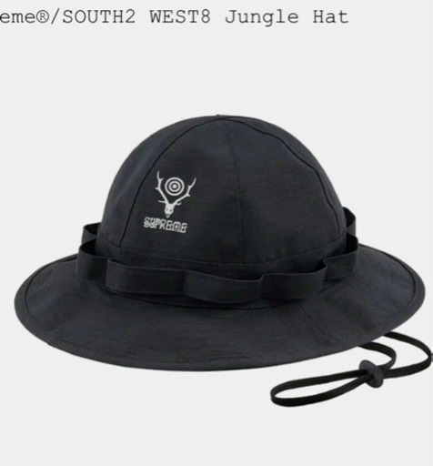 新品　Supreme SOUTH2 WEST8 Jungle Hat Black S/M
