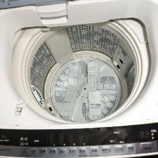 最終大値下げ日立HITACH洗濯機BW-V80A(A)　2017年製