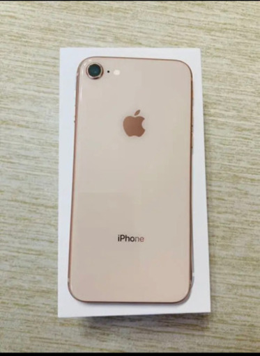 iPhone8SIMフリー 64G ゴールド売り切ります