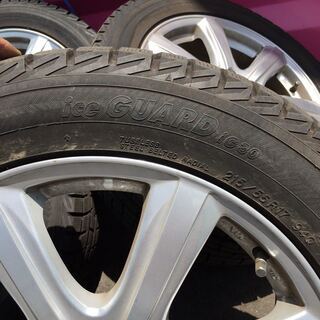 215/55R17 スタッドレス タイヤ アルミ付き ICEguard アイスガード スタッドレスタイヤ クラウン その他