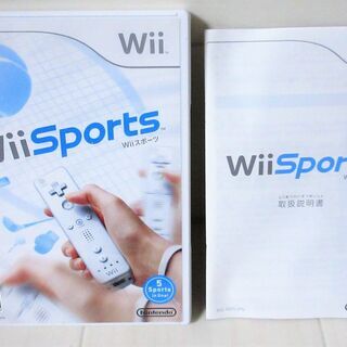☆Wii/Wii Sports Wii スポーツ 5つのゲームが...