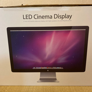 【ネット決済・配送可】Apple LED ディスプレイ 美品です...