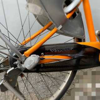 大幅値下げ❗️★非電動自転車ブリヂストンAngelino+前レインカバー