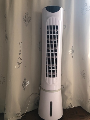 美品！アルファックス・コイズミACF-208　Aqua Cool Fan 冷風扇・白